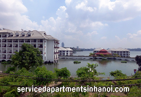 Căn hộ 1 phòng ngủ, có ban công cho thuê gần khách sạn Intercontinental, Hà Nội