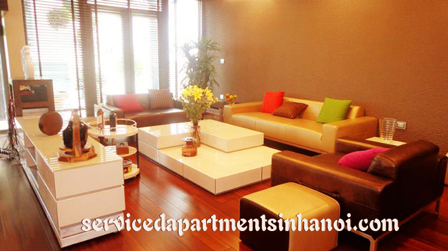 Căn hộ dịch vụ Luxury Penthouse cho thuê tại Kim Mã, view hồ Ngọc Khánh