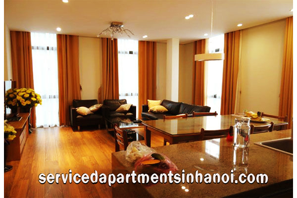 Cho thuê căn hộ dịch vụ hai phòng ngủ ở Hoàn Kiếm