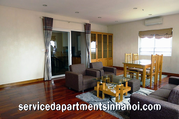Cho thuê căn hộ cao cấp ba phòng ngủ  gần Linh Lang, Ba Đình