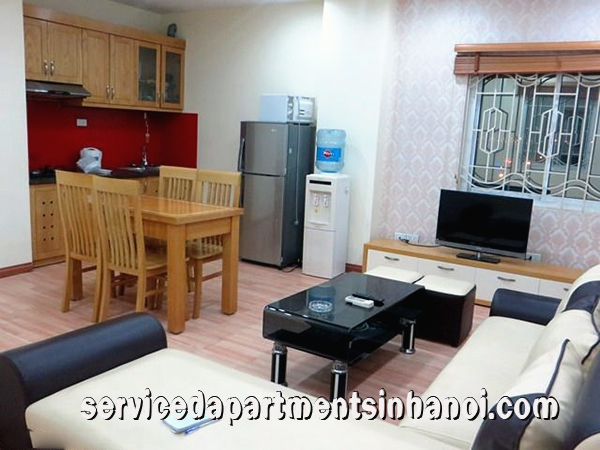 Cho thuê căn hộ dịch vụ đẹp với 01 phòng ngủ rộng rãi ở Long Biên
