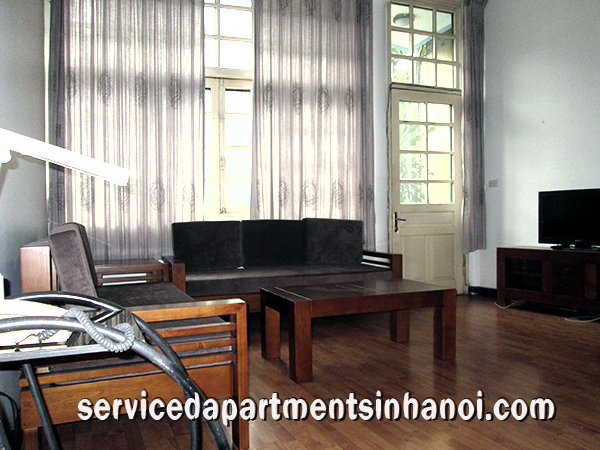 Cho thuê căn hộ dịch vụ hai phòng ngủ rộng rãi  tại Tuệ Tĩnh, Hai Bà Trưng