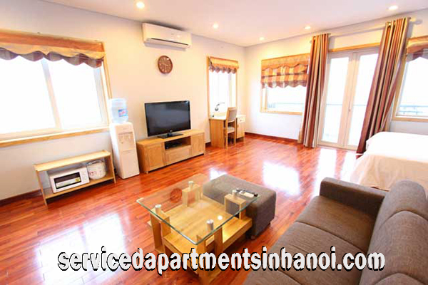 Cho thuê căn hộ dịch vụ 1 đến 2 phòng ngủ trên phố Kim Mã, Ba Đình