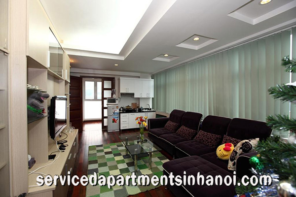 Cho thuê căn hộ dịch vụ có ban công đẹp gần Hoàn Kiếm