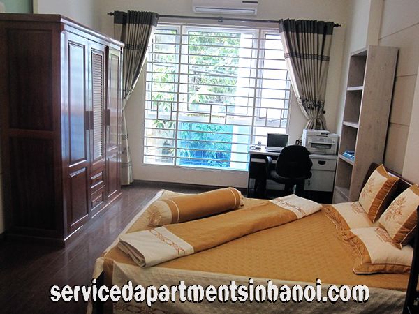 Cho thuê căn hộ dịch vụ tại quận Ba Đình giá 420 USD/ tháng