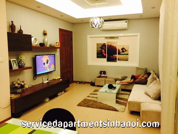 Cho thuê căn hộ dịch vụ mới trên đường Trần Phú, Ba Đình