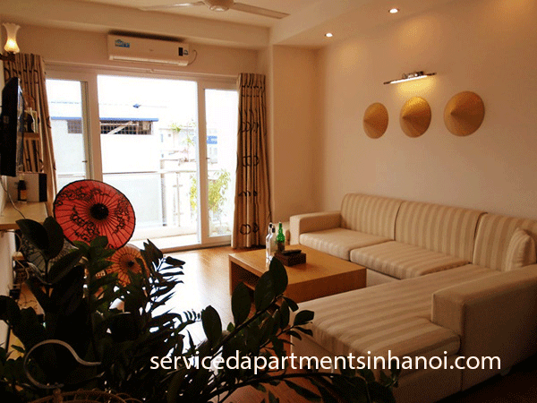 Cho thuê căn hộ dịch vụ đẹp gần Hồ Tây, Ba Đình