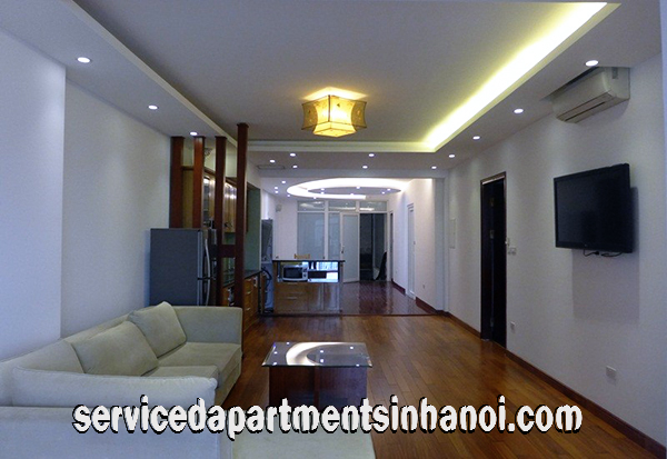 Cho thuê căn hộ  dịch vụ 3 phòng ngủ  tại đường Xuân Diệu,quận Tây Hồ