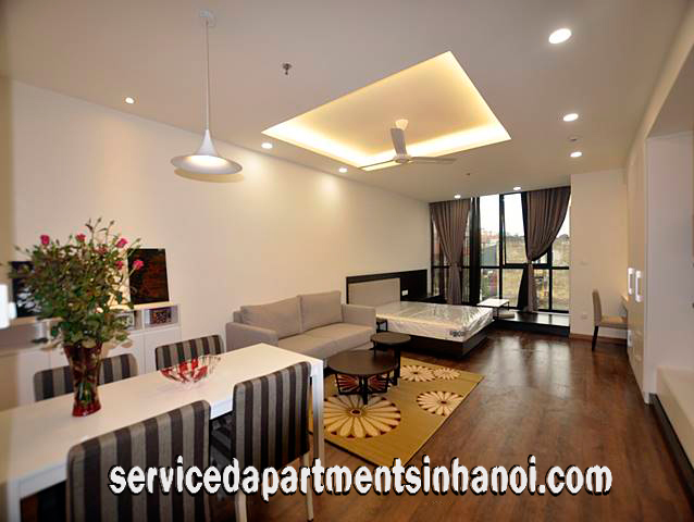 Căn hộ studio nội thất hiện đại cho thuê tại Lancaster Building, Ba Đình 2