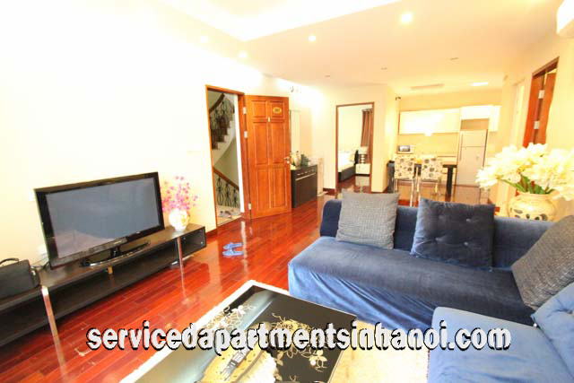 Cho thuê căn hộ  dịch vụ với 2 phòng ngủ tại đường Tô Ngọc Vân,Tây Hồ