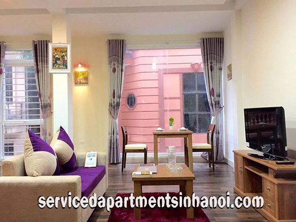 Cho thuê căn hộ dịch vụ 1 phòng ngủ tại Văn Cao, Ba Đình,Hà Nội