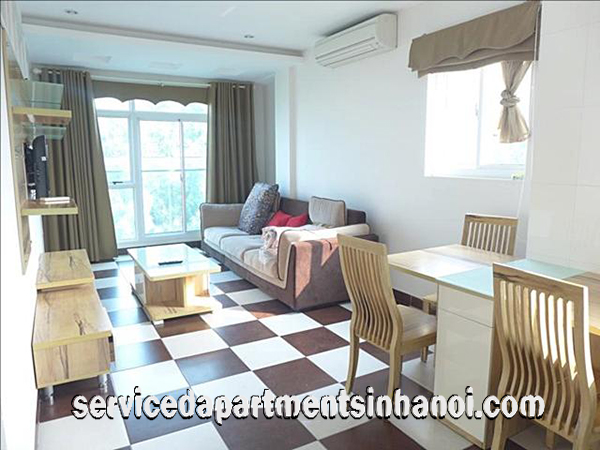 Căn hộ một phòng ngủ hiện đại cho thuê trên đường Hoàng Hoa Thám, Ba Đình