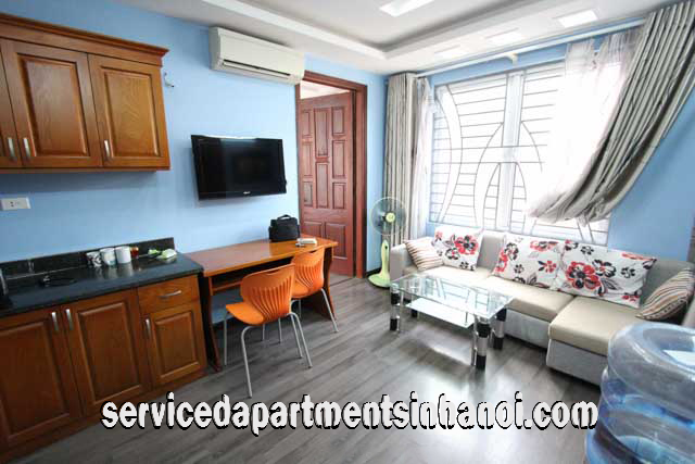 Cho thuê căn hộ dịch vụ 1 phòng ngủ gần Hồ Thiền Quang
