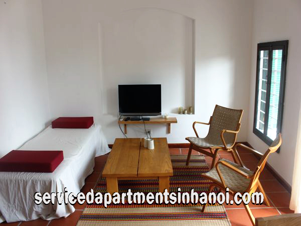 Cho thuê căn hộ dịch vụ hiện đại 2 phòng ngủ trên phố Đặng Thai Mai, Tây Hồ