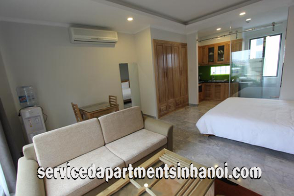 Cho thuê căn hộ 1 phòng ngủ Kim Mã hiện đại, tiện nghi gần Lotte