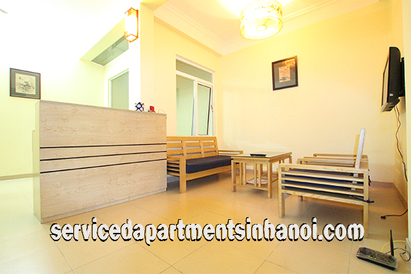 Cho thuê căn hộ dịch vụ giá rẻ tại Đội Cấn, Ba Đình