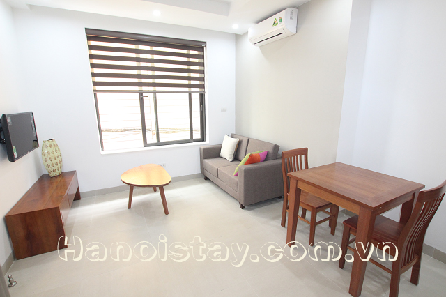 Cho thuê căn hộ dịch vụ mới hiện đại 1 phòng ngủ phố Liễu Giai, Ba Đình