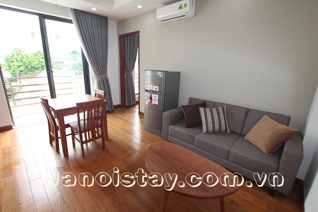 Cho thuê căn hộ 1 phòng ngủ hiện đại gần Lotte Tower, Ba Đình