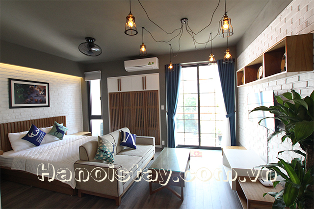 Cho thuê căn hộ dịch vụ cao cấp 1 phòng ngủ gần Lotte