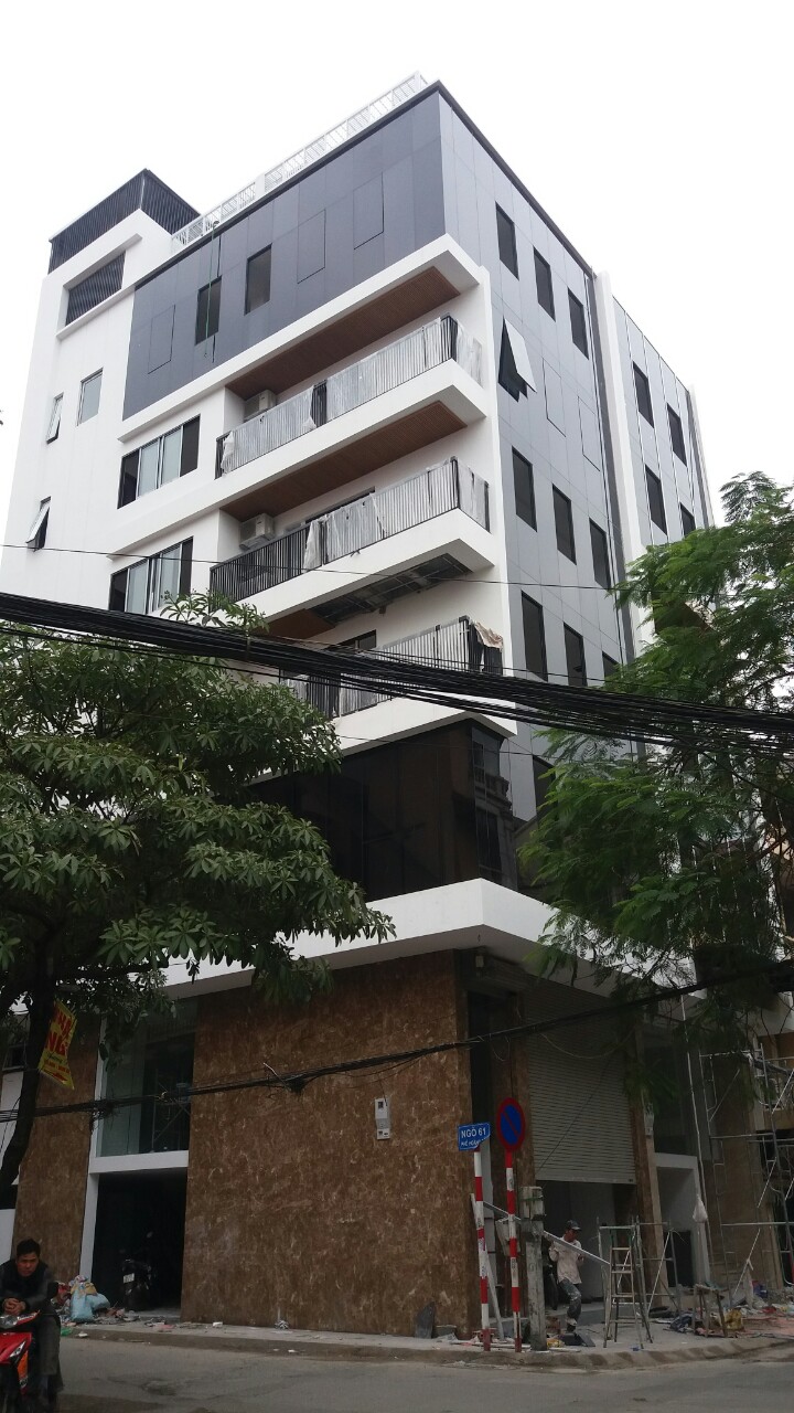 Cho thuê cả tòa nhà 6 tầng, sàn 200m2 tại Phan Chu Trinh làm văn phòng