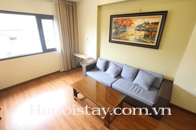 Cho thuê căn hộ dịch vụ 1 phòng ngủ gần khách sạn Daewoo, Ba Đình