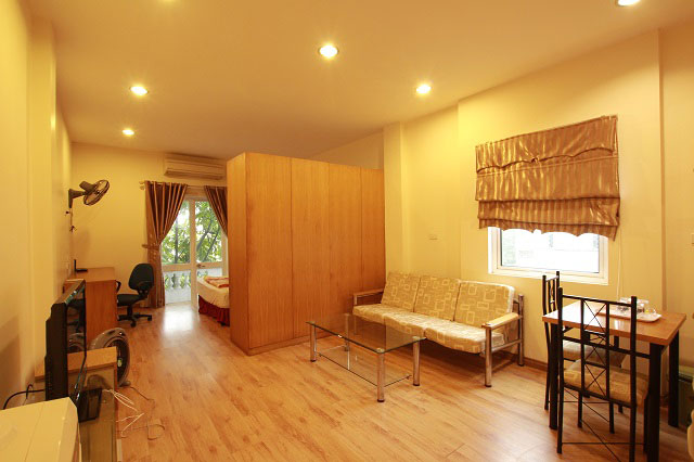 Cho thuê căn hộ 1 phòng ngủ tiện nghi tại trung tâm quận Hoàn Kiếm