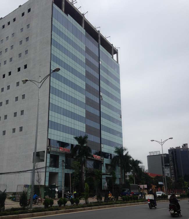 Tòa nhà văn phòng Trung Tín Buiding - Mỹ Đình cho thuê diện tích 185m2 thông sàn, vị trí đắc địa 1