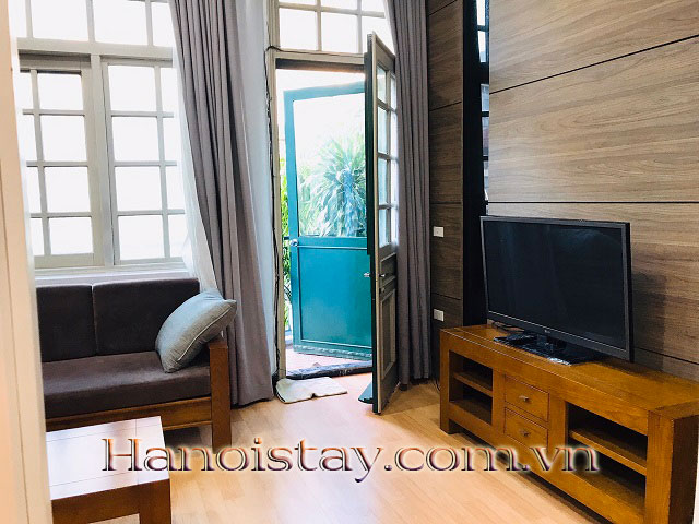 Căn hộ 2 phòng ngủ mặt phố Tuệ Tĩnh, quận Hai Bà Trưng cho thuê full nội thất 7