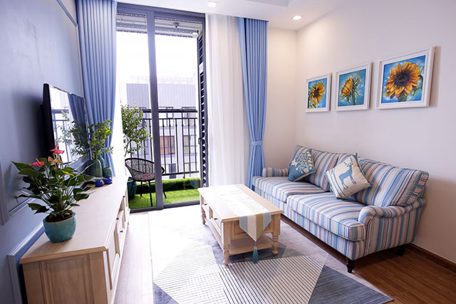 Vinhomes Gardenia: Cho thuê giá rẻ căn hộ 2 ngủ, nội thất đầy đủ, view cực thoáng