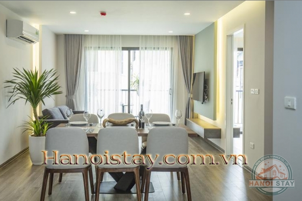 Căn hộ dịch vụ Tây Hồ 2 phòng ngủ mới hiện đại chất lượng 2