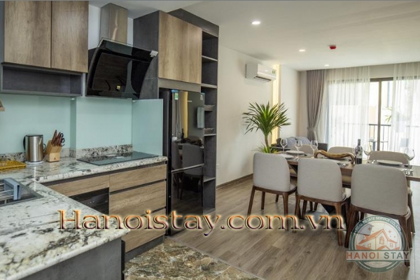 Căn hộ dịch vụ Tây Hồ 2 phòng ngủ mới hiện đại chất lượng 3