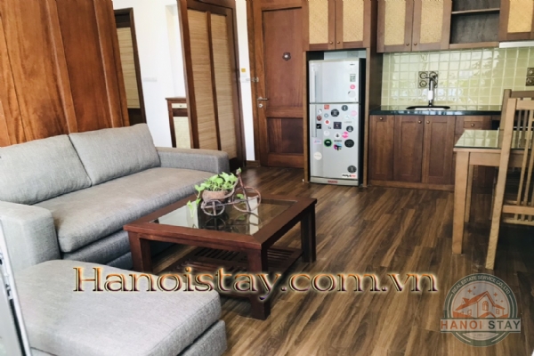 Cho thuê căn hộ dịch vụ có ban công tại khu vực Nguyễn Văn Cừ, quận Long Biên 10