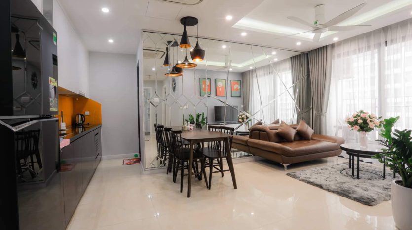 Hot! Hot! Hot! Căn hộ 2 phòng ngủ full đồ cho thuê tại Vinhomes D’Capital, Trần Duy Hưng, quận Cầu Giấy