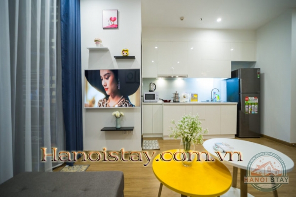 Cần cho thuê căn hộ dịch vụ tầng cào tại Vinhomes Skylake Hà Nội, full nội thất hiện đại, trẻ trung 6