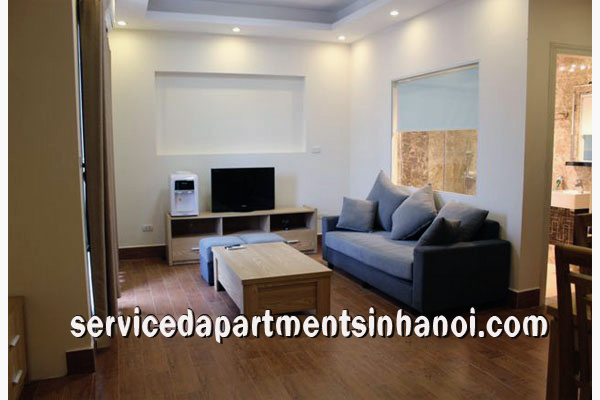 Cho thuê căn hộ một phòng ngủ ở tầng cao trên đường Âu Cơ 2