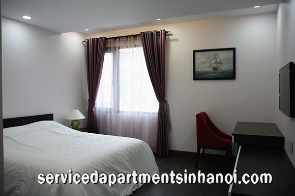 Căn hộ dịch vụ mới, dược trang bị tốt cho thuê tại phố Võng Thị, Tây Hồ 3