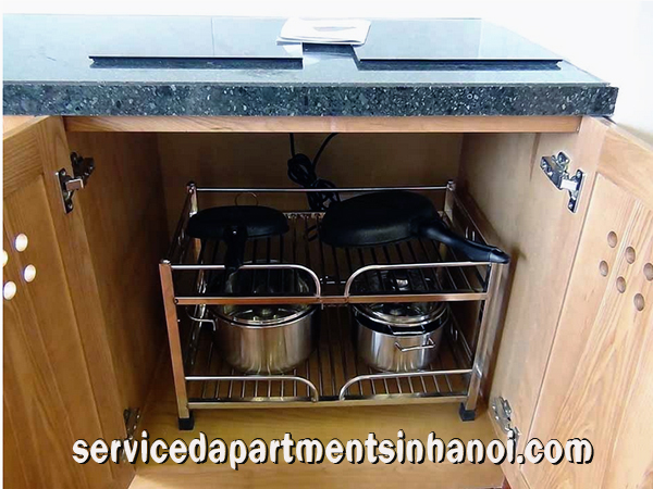 Cho thuê căn hộ dịch vụ đẹp 1 phòng ngủ tại Kim Mã, Ba Đình 10