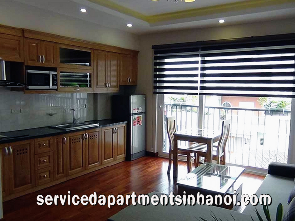 Cho thuê căn hộ dịch vụ đẹp 1 phòng ngủ tại Kim Mã, Ba Đình 3
