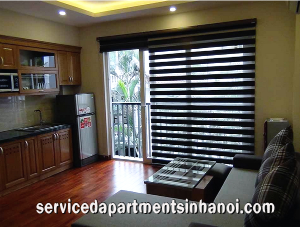 Cho thuê căn hộ dịch vụ đẹp 1 phòng ngủ tại Kim Mã, Ba Đình 4