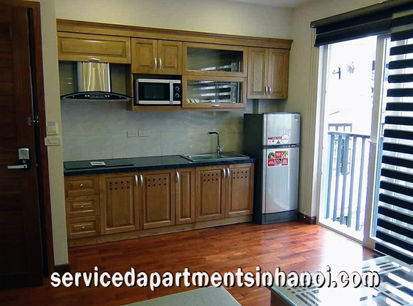Cho thuê căn hộ dịch vụ đẹp 1 phòng ngủ tại Kim Mã, Ba Đình 6