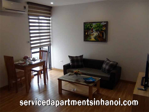Căn hộ dịch vụ 1 phòng ngủ cho thuê tại phố Kim Mã, Ba Đình.