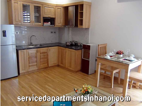 Căn hộ dịch vụ 1 phòng ngủ cho thuê tại phố Kim Mã, Ba Đình. 4
