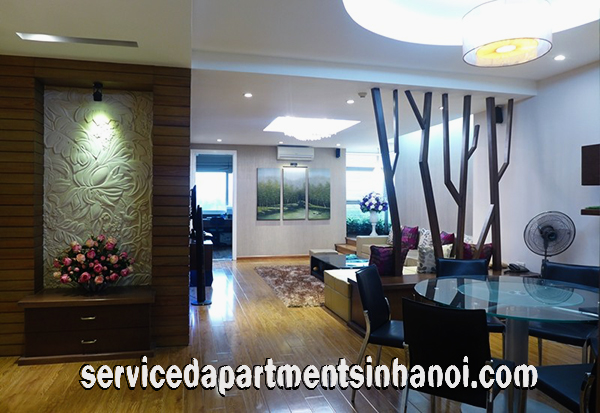 Cho thuê căn hộ ba phòng ngủ tại E1, Ciputra , Tây Hồ, Diện tích rộng 3