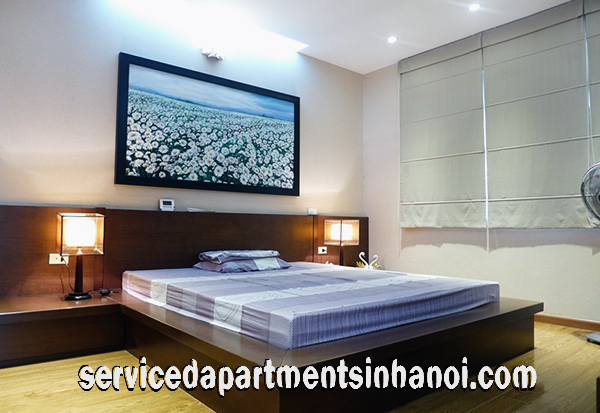 Cho thuê căn hộ ba phòng ngủ tại E1, Ciputra , Tây Hồ, Diện tích rộng 5