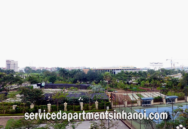 Cho thuê căn hộ ba phòng ngủ tại E1, Ciputra , Tây Hồ, Diện tích rộng 9
