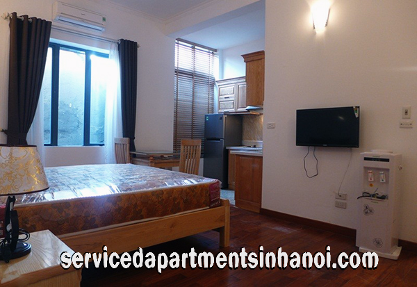 Căn hộ cao cấp Loại Studio cho thuê tại phố Tô Ngọc Vân, Tây Hồ, nội thất mới đẹp 1