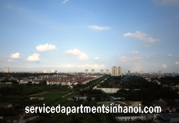 Căn hộ chất lượng cao ba phòng ngủ, nội thất đầy đủ cho thuê tại tòa nhà E1, Ciputra 9