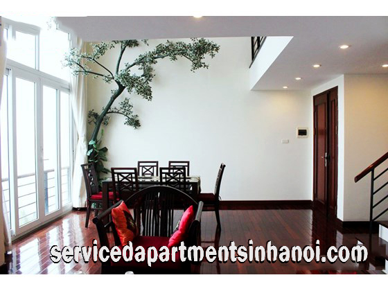 Căn hộ cao cấp, 2 phòng ngủ Duplex tuyệt đẹp cho thuê tại Thụy Khuê, Tây Hồ, 4