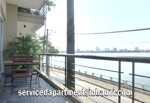 Căn hộ rộng rãi ba phòng ngủ với view hồ cho thuê tại Đặng Thai Mai, Tây Hồ 2
