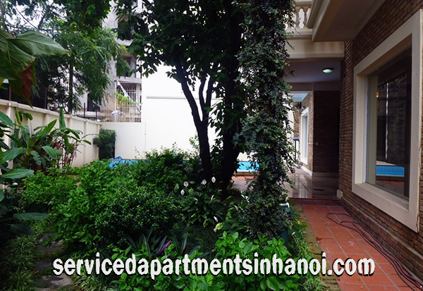 Villa đẹp với khu vườn tuyệt đẹp cho thuê tại phố Tô Ngọc Vân, Tây Hồ 5